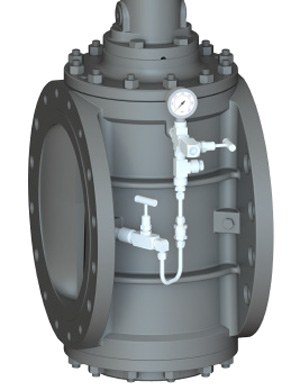 Manual Bleed with Thermal Relief to Upstream — With Gauge